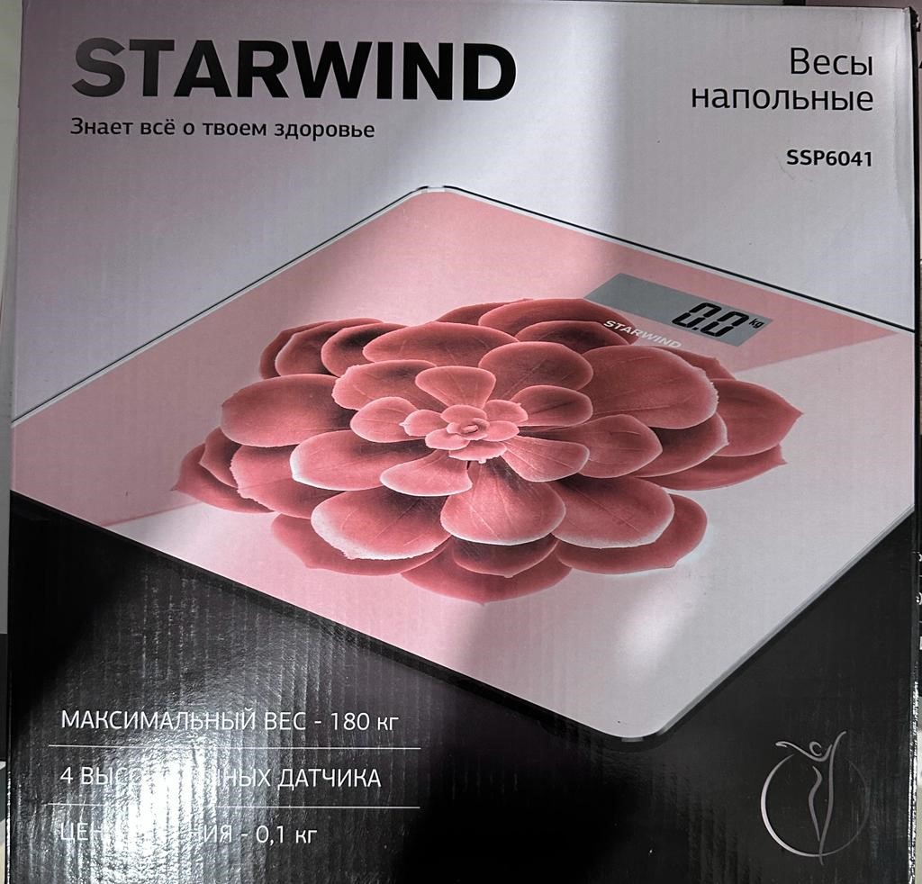 SSP 6041  Весы напольные электрон. 180 кг Starwind