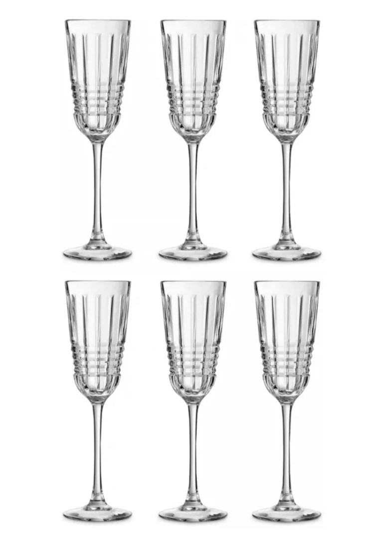 Q4351 Набор бокалов для шампанского 6 шт 170 мл Rendez-Vous